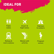 6 - PeeBuddy Disposable Portable Female Urination Device,  40 Piece(s)/Pack  for Women 