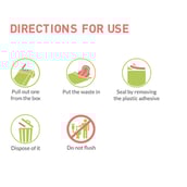 5 - Sirona Disposal Bag,  15 Piece(s)/Pack  Sanitary and Diapers 