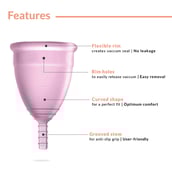 4 - Sirona Pad Free Periods Menstrual Cup,  1 Piece(s)/Pack  for Women (Medium) 
