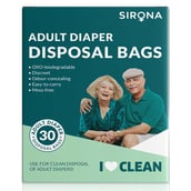 3 - Sirona Diaper Disposal Bags,  30 Piece(s)/Pack  for Men and Women (Adult) 