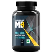 1 - MuscleBlaze MB-VITE Multivitamin for Immunity-100% RDA of Vit C, D, Zinc OP, 30 tablet(s) Unflavoured