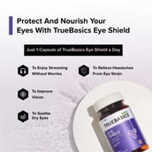8 - TrueBasics Eye Shield with Lute-gen Plus Beta Caro-gen Bilberry Extract,  30 capsules