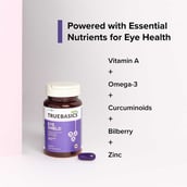 6 - TrueBasics Eye Shield with Lute-gen Plus Beta Caro-gen Bilberry Extract,  30 capsules