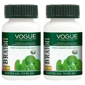 1 - Vogue Wellness Brahmi - Pack of 2,  60 tablet(s) 