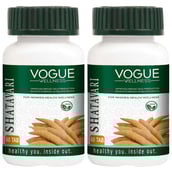 1 - Vogue Wellness Shatavari - Pack of 2,  60 tablet(s) 