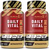 1 - MuscleXP Daily Vital Multi Vitamin,  60 tablet(s)  Unflavoured (Pack of 2) 
