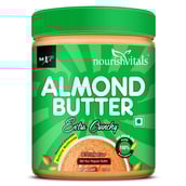 1 - NourishVitals Almond Butter,  Extra Crunchy  0.200 kg 