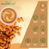 6 - NourishVitals Almond Butter,  Extra Crunchy  0.200 kg 