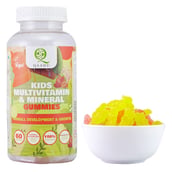 2 - Qaadu Kids Multivitamin & Minerals,  60 gummies  Strawberry & Lemon 