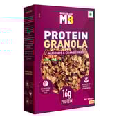 2 - MuscleBlaze Protein Granola, Almonds & Cranberries 350 g