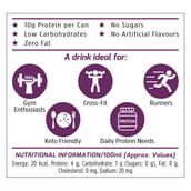 2 - MuscleBlaze Sparkling Protein Water (10g Protein), 250 ml Black Grape