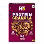 4 - MuscleBlaze Protein Granola, Almonds & Cranberries 350 g