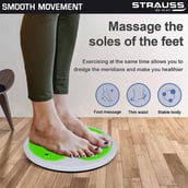 6 - Strauss Tummy Twister, White and Green 100 kg