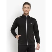 1 - John Ally Jacket for Men with Two Side Zipper Pocket,  Black  2XL 