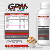 2 - Gamepro Nutrition 100% Whey Protein, 2.2 lb Vanilla