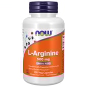 Now L-Arginine (500 mg), 100 capsules