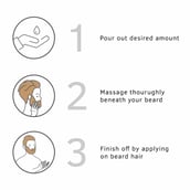 8 - Ustraa Beard Growth Supplement,  60 ml  with Biotin 