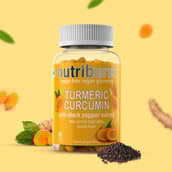 4 - Nutriburst Turmeric Curcumin,  60 gummies 