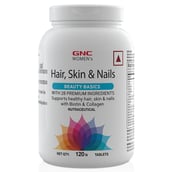 1 - GNC Women's Hair Skin and Nails,  120 tablet(s)  Unflavoured 