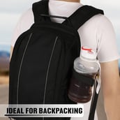 5 - GHC Gallon Water Bottle Smooth Touch,  White  1000 ml 