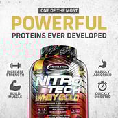 4 - MuscleTech Nitro Tech&nbsp;Whey&nbsp;Gold&nbsp;Performance&nbsp;Series,  5.5 lb  Cookies & Cream 