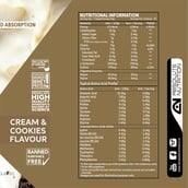 4 - Absolute Nutrition Whey Protein,  2.2 lb  Cookies & Cream 