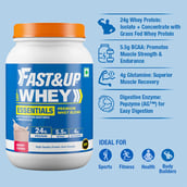 3 - Fast & Up Whey Essentials, 2.11 lb Berry Crush