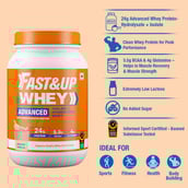 3 - Fast & Up Whey Advanced - Isolate + Hydrolyzed Whey,  2.01 lb  Creamy Vanilla 