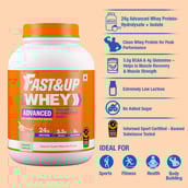 3 - Fast & Up Whey Advanced - Isolate + Hydrolyzed Whey,  4.02 lb  Creamy Vanilla 