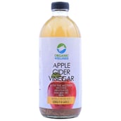 1 - Organic Wellness Apple Cider Vinegar with Mother,  500 ml  Ginger & Garlic 