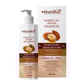 1 - Health Veda Organics Moroccan Argan Shampoo, 200 ml Hydrates Hair & Scalp