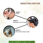 6 - Health Veda Organics Moroccan Argan Shampoo, 200 ml Hydrates Hair & Scalp