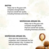 4 - Health Veda Organics Moroccan Argan Shampoo,  300 ml  Hydrates Hair & Scalp 