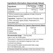 3 - HealthXP Essential Series Magnesium Oxide 400mg,  Unflavoured  60 capsules 