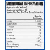 4 - Muscle Science BCAA 6000,  0.52 lb  30 Servings  Mojito 