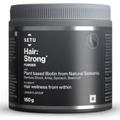 1 - Setu Hair: Strong Powder,  150 g  Lemon 