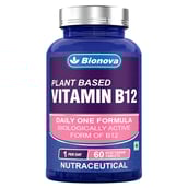 1 - Bionova Plant Based Vitamin B12,  60 tablet(s)  Unflavoured 