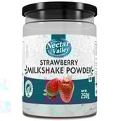 1 - Nectar Valley Milkshake Powder, 250 g Strawberry