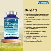 2 - Bionova Reduced Glutathione 500mg,  30 veggie capsule(s) 