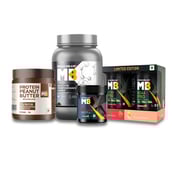 Biozyme Performance Whey+PRE Workout+BCAA Pro & Peanut Butter Combo