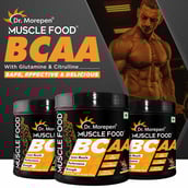 6 - Dr. Morepen Muscle Food BCAA,  0.55 lb  25 Servings  Curious Cola 