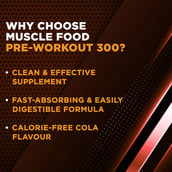 7 - Dr. Morepen Muscle Food Pre Workout 300, 0.55 lb Curious Cola