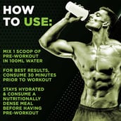 6 - Dr. Morepen Muscle Food Pre Workout 300, 0.55 lb Pineapple Play