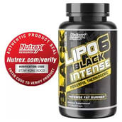 Nutrex Lipo 6 Black Intense Powerful Thermogenic, 120 capsules Unflavoured