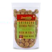 1 - Snackible Sriracha Quinoa Puffs,  Unflavoured  35 g 