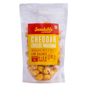 1 - Snackible Cheddar Cheese Makhana, Unflavoured 30 g