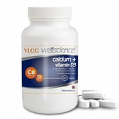 1 - VLCC Wellscience Calcium + Vitamin D3,  60 tablet(s)  Unflavoured 