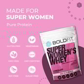 4 - Boldfit Super Women's Whey Protein Powder,  0.44 lb  Chocolate 