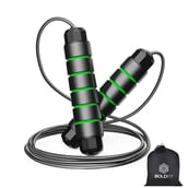1 - Boldfit Skipping Rope,  Green  Free Size 
