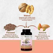 5 - Herbs & Health Omega 3+6+9,  60 capsules 